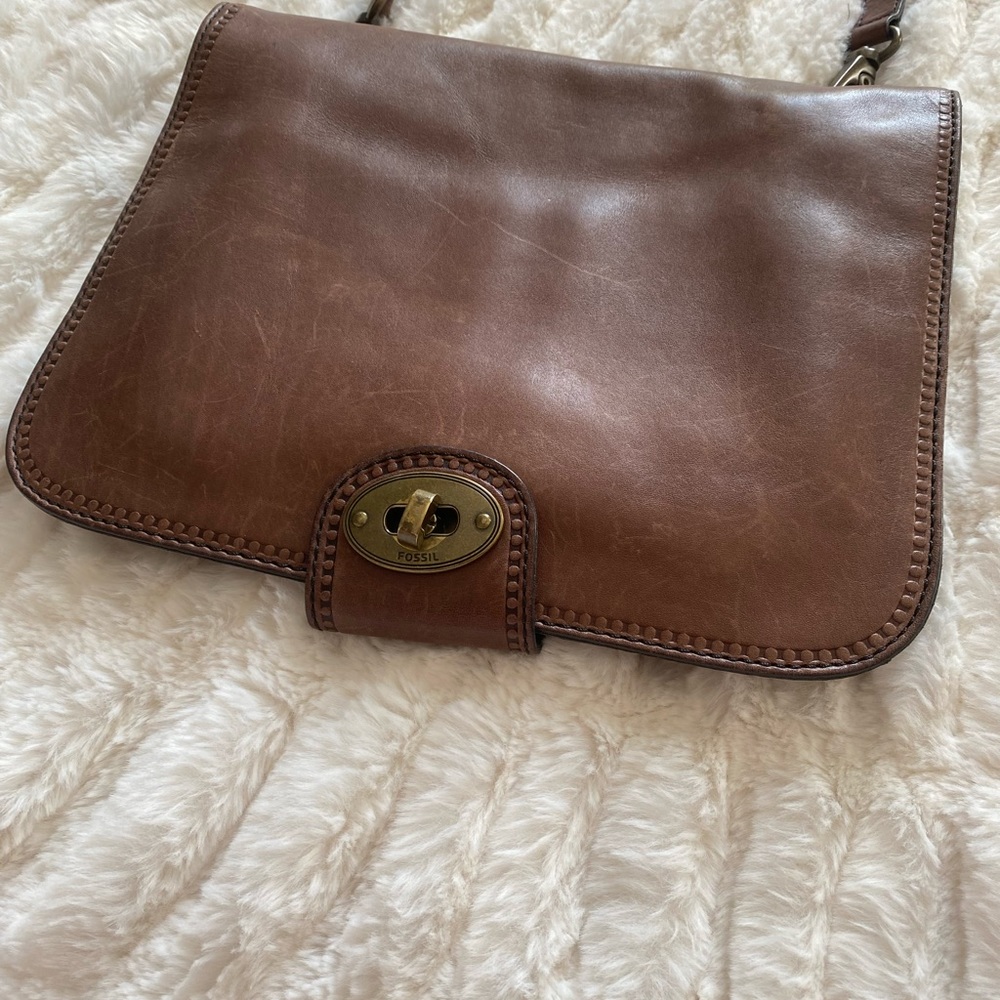 Leather Fossil Crossbody